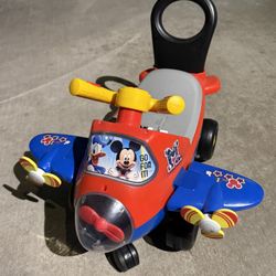 Mickey Mouse Ride-On Plane