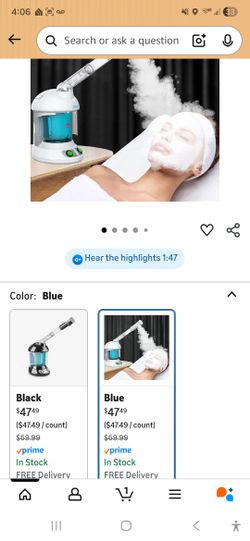 Hot Mist Facial Steamer