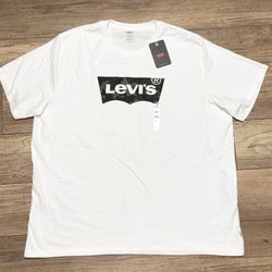 Levi's Strauss Army Camo Spellout Standard Fit Classic Style T Shirt Mens 2XL