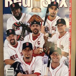 2008 BOSTON RED SOX Official Yearbook DAVID ORTIZ Dustin PEDROIA Jason VERITEK
