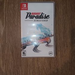 Brand New Nintendo Switch Burnout Paradise Remastered
