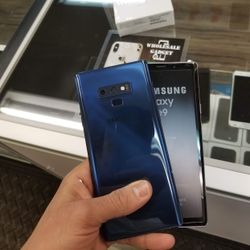 Samsung note 9 PLUS free warranty ready for activation 
