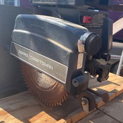Sears Craftsman 10 Inch Radial Saw Tool