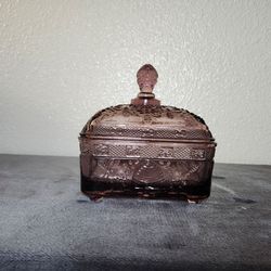 Indiana Amethyst Honey Bee covered dish