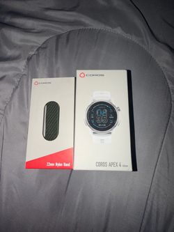 COROS APEX 4 46mm GPS Watch with Nylon Band