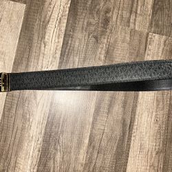 Black And Gold Michael Kors Belt
