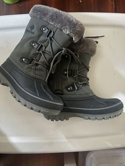Boys & Girls Ankle Winter Waterproof Snow Boots Forester