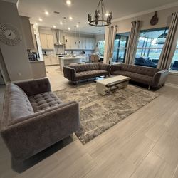 2 Sofa’s and Loveseat