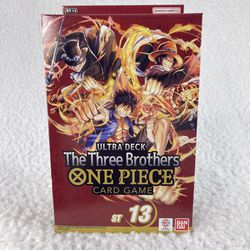 One Piece Ultra Deck Three Brothers