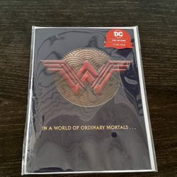 INSIGHT-DC: WONDER WOMAN 3D POP-UP CARD (SENTIMENT INSIDE) BRAND NEW SEALED!
