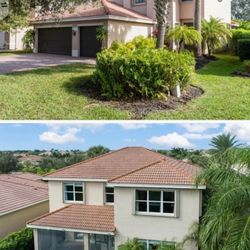 5br, 3br, 3 car garage. A gated community with pool and gym.