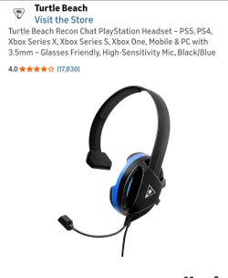 Turtle Beach wired chat headset