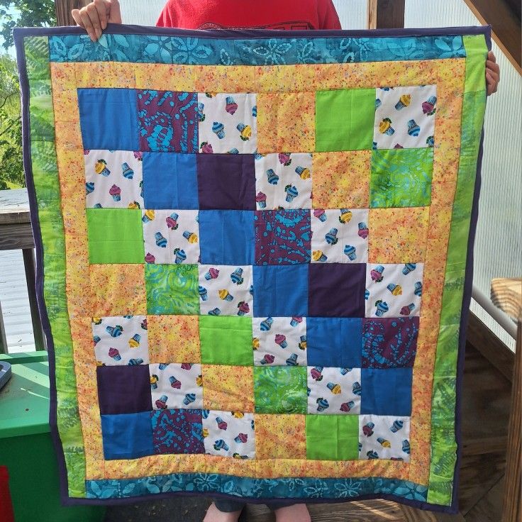 Colorful Baby Quilt