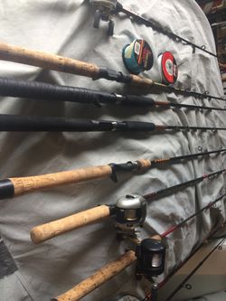Fishing gear. Ugly Stiks Bass Pro , others