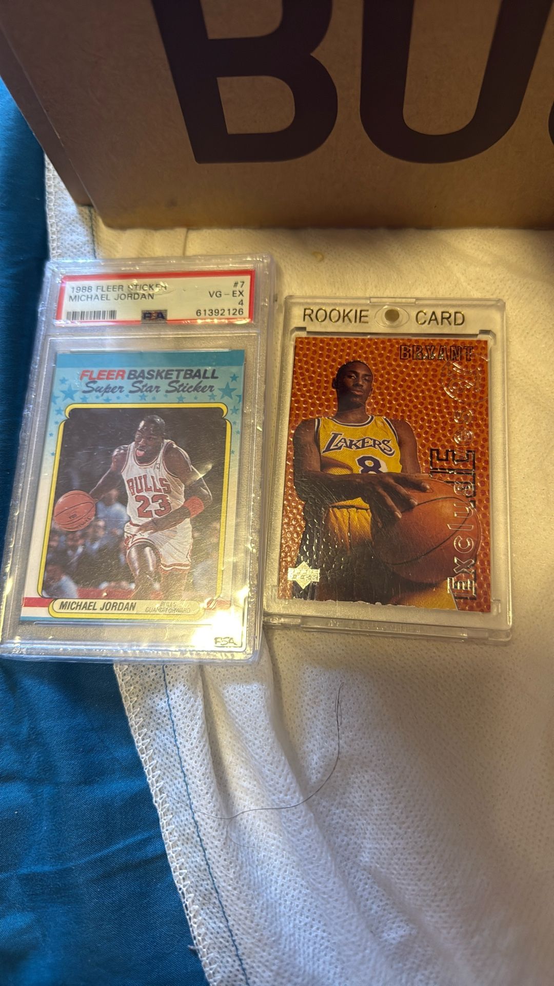 Jordan And Kobe Card