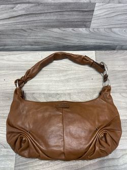 Saint Laurent Brown Leather Hobo Shoulder Bag - Authentic (162736-1)