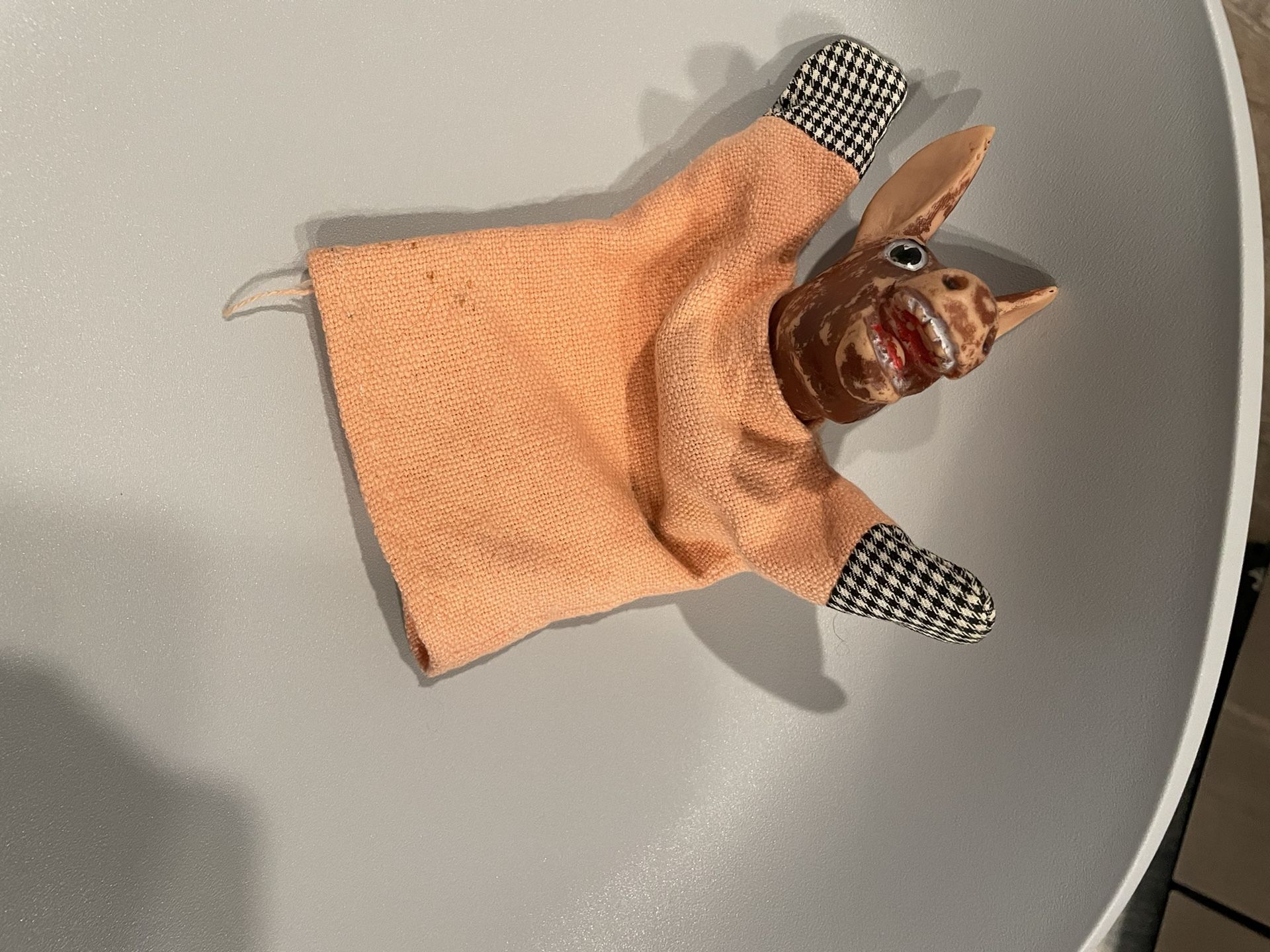 Vintage 1960s Donkey/horse Hand Puppet