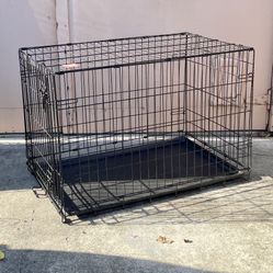 Large Wire Dog Crate 36” x 24” x 26”