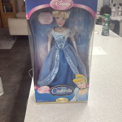 Cinderella Porcelain Doll new In box