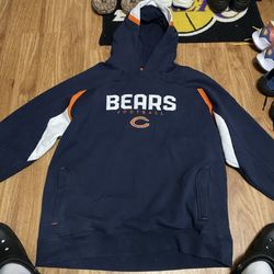 Vintage Reebok Bears Hoodie Xxl