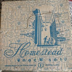 Homestead Snack Sets (12 Plates Federal Glass) 3 Boxes 