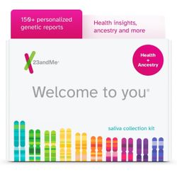 New In Box 23andMe Health + Ancestry DNA Kit MSRP $129