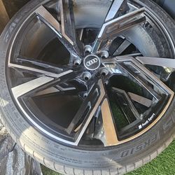 Set(4) 21" 21X9.5 5X112 ET30 WHEELS FIT AUDI Q7 Q8 A6 A7 S7 RS7 A8 Q5 SQ5 and all 5x112 Pattern