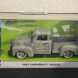 NEW in Box 2022 Jada Just Trucks Diecast 1953 Chevrolet Pickup Grey 1/24