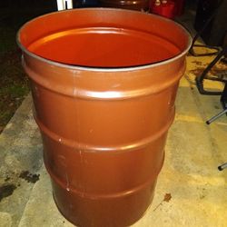 55 Gallon Extra Extra Thick Metal Heavy Duty Coated Inside Watertight