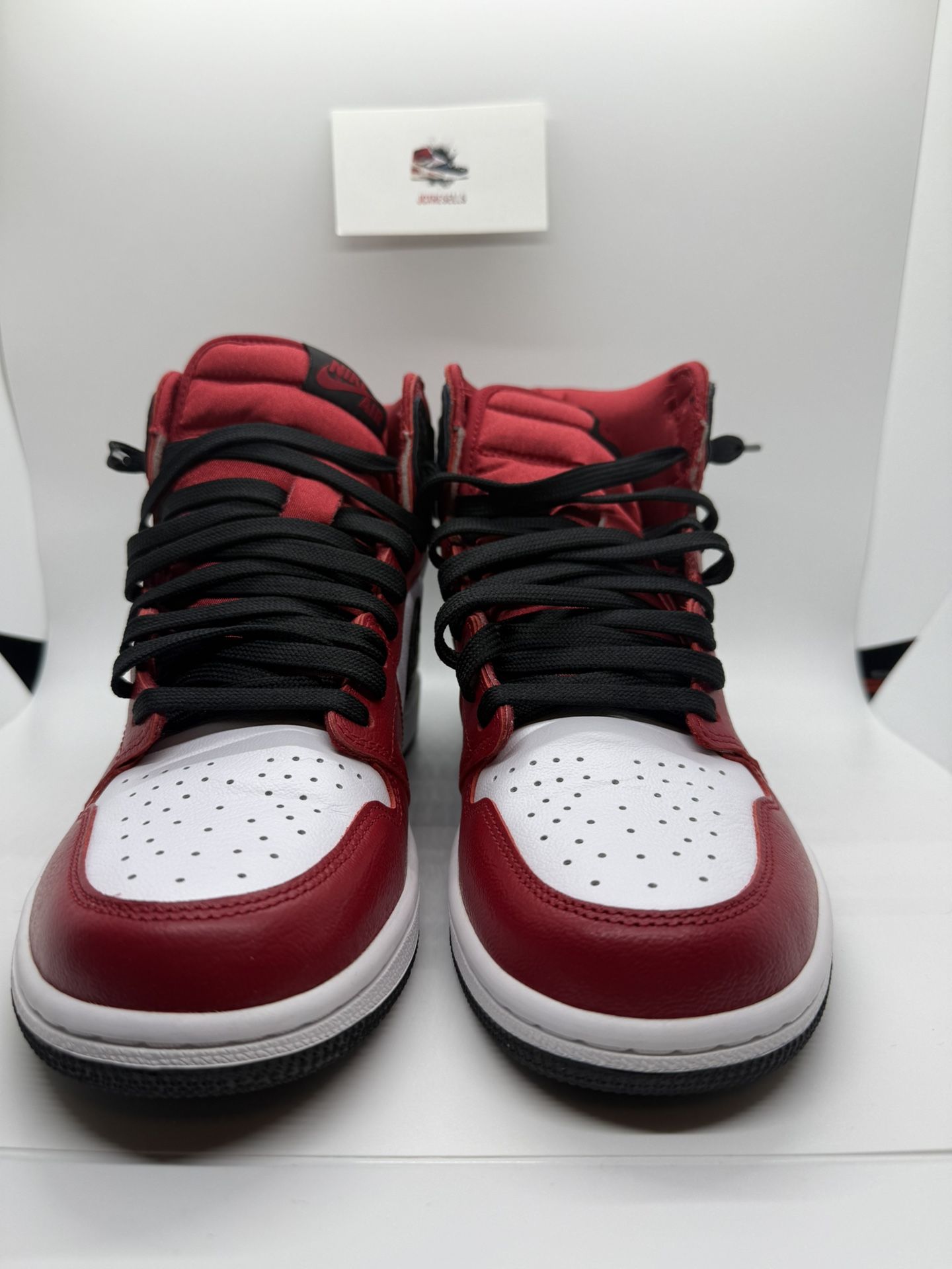 Jordan 1 High Satin Red W Size 9.5W