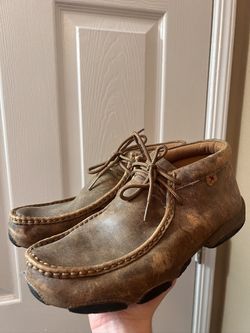 Twisted X Bomber Leather Moccasins