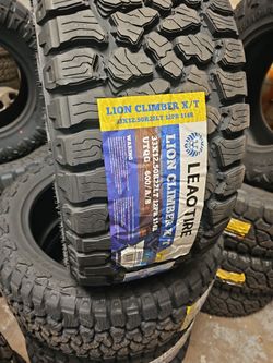 New set of tires lion xt 33 1250 22 lt