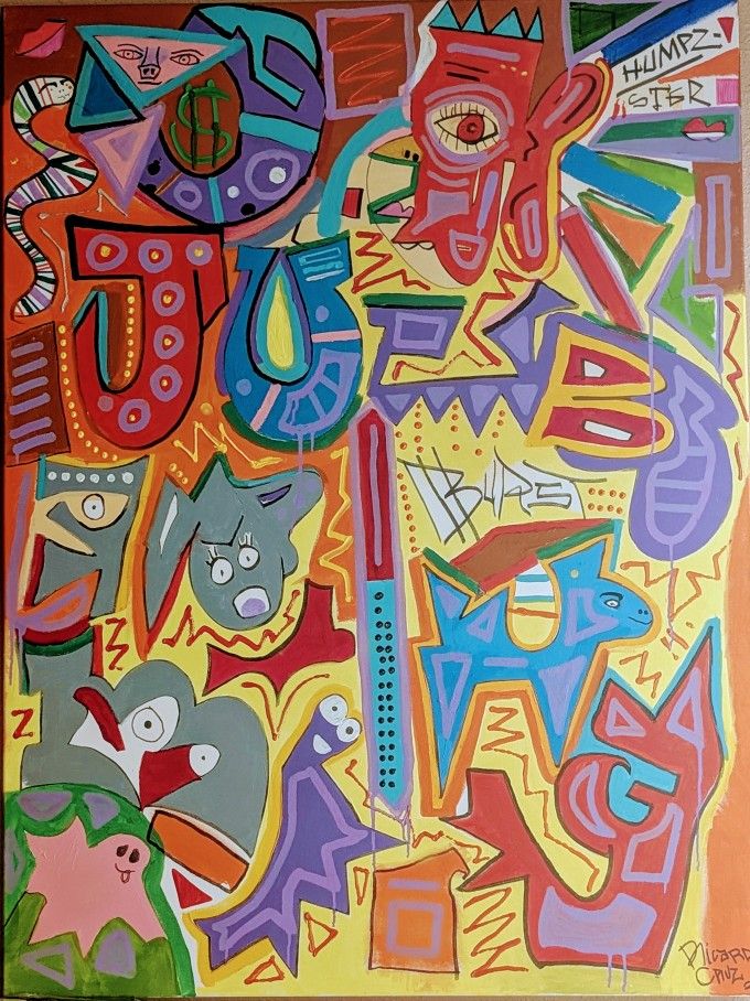 Painting By Ricardo Cruz