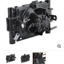 Harley Fan Assisted Oil Cooler And Fan