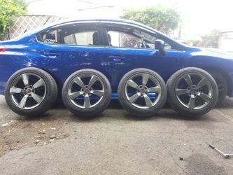 subaru wrx sti rims