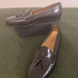 Cole Haan Leather Penny Loafers Black Size 14