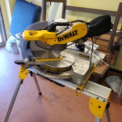 Miter Saw And The Stand