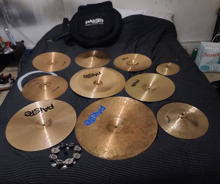 Paiste Drum Crash Signature Cymbals/Sabian