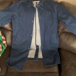 ZARA denim trench 