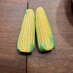 Vintage Corn Salt And Pepper Shakers 