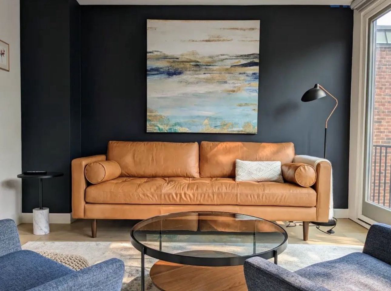 Leather Couch