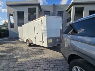 Used Trailer 6x14 "2021" Pulls Great NO Leaks 6ft Height Interior Clean Documentation In Hand ✋️ READ Description FIRST, LEA PRIMERO.