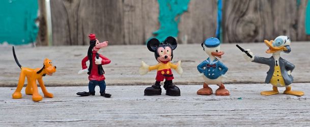 Vintage Lot of Disneykins Marx Collectibles