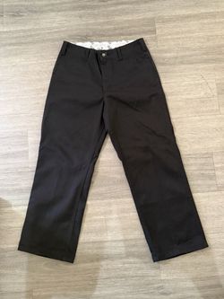 Ben Davis Black Straight-Leg Work Pants