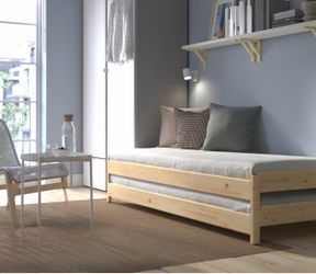 Two IKEA Stackable Bed Set