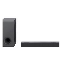 LG - 3.1.3 Channel Soundbar with Wireless Subwoofer, Dolby Atmos and DTS:X - Black