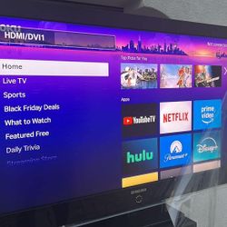 Samsung LN-S5296D 52" HDTV LCD Roku TV 12.8 Billion Colors 