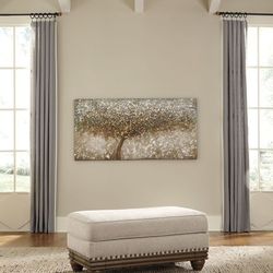 Harleson - Wheat - 2 Pc. - Chair and Half with Ottoman