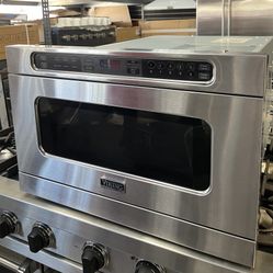 Viking Stainless Steel 24” Microwave Drawer 