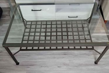 IKEA Granas Glass Top Coffee Table